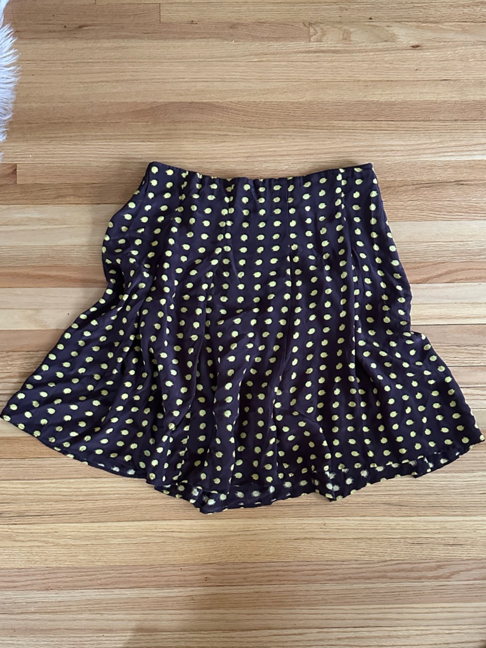 J. Crew Midi Polka Dot Skirt